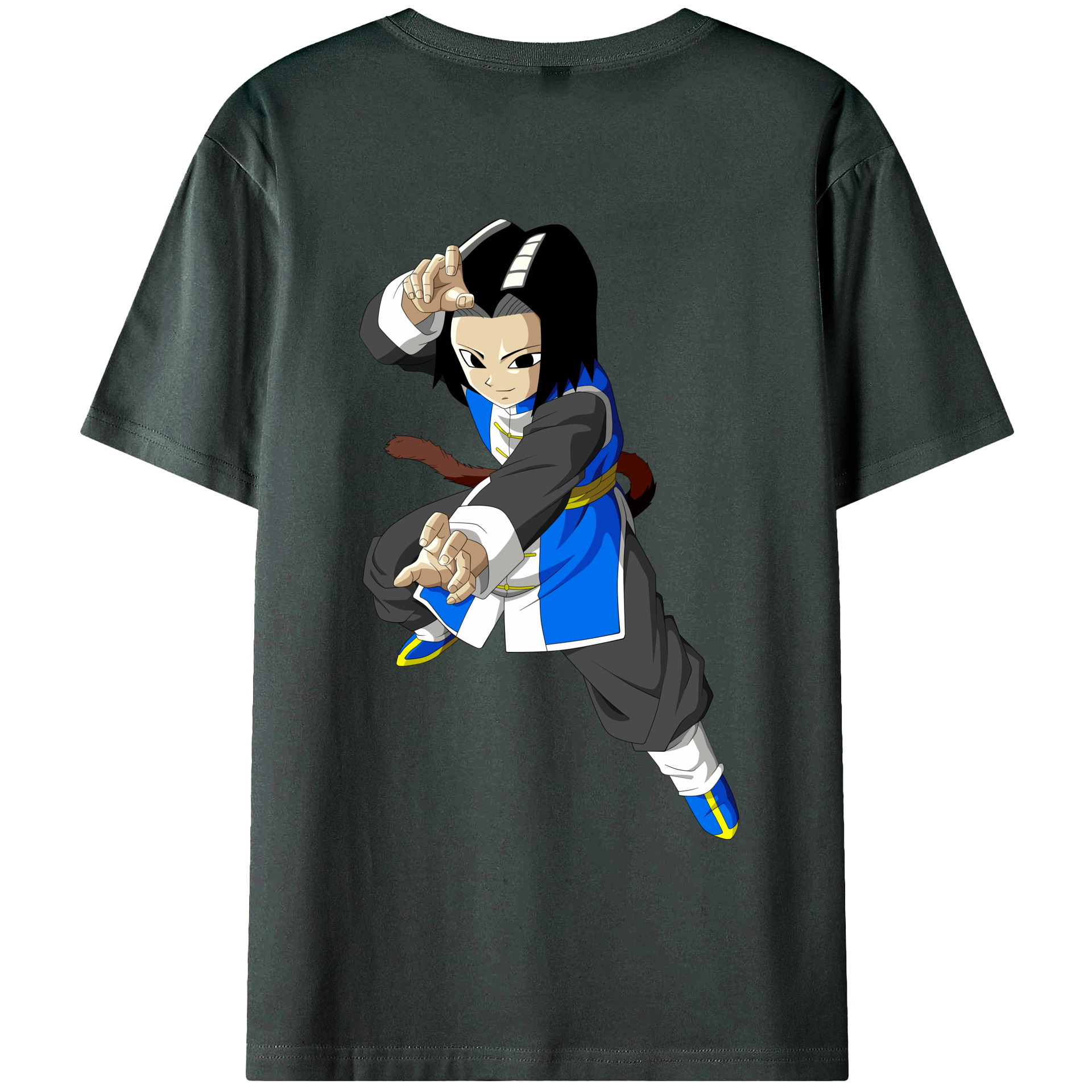 （画像用） ドラゴンボール DRAGON BALL 綿100％ メンズ半袖Tシャツ（バックプリント） 通気性